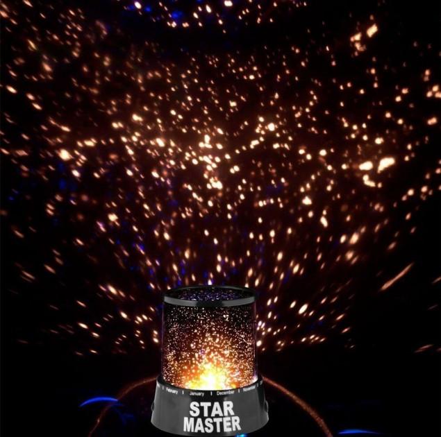 Фото 1 Проектор звездного неба Star master black