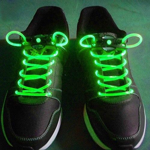 Фото 3 Светящиеся шнурки Disco Green