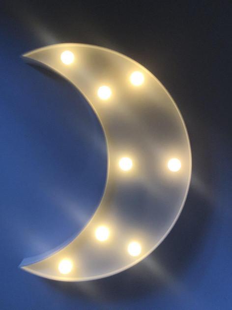 Фото 4 Декоративный LED светильник ночник Месяц Funny Lamp Moon