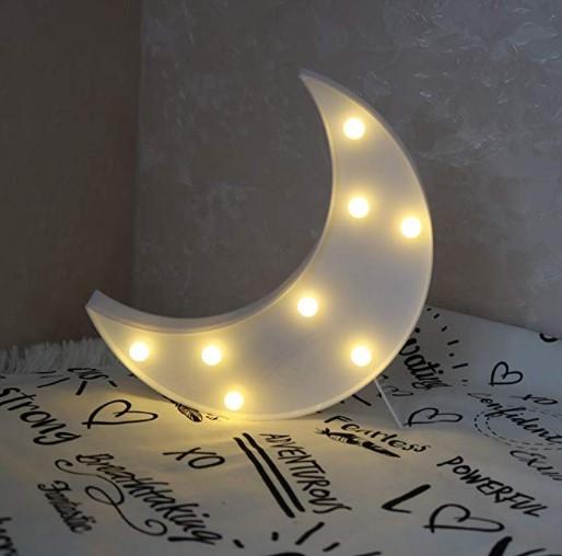Декоративный LED светильник ночник Месяц Funny Lamp Moon