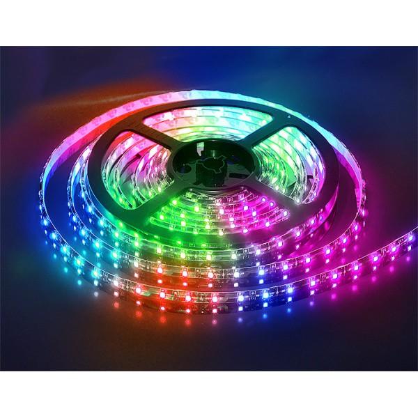 Светодиодная лента в комплекте SMD 5050 RGB + блок питания и пульт