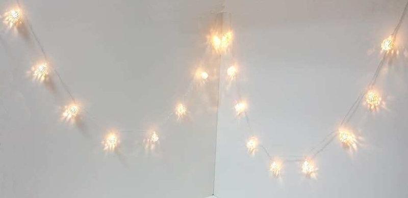 Фото 3 Гирлянда MHZ LED 20 WW metal Warm White