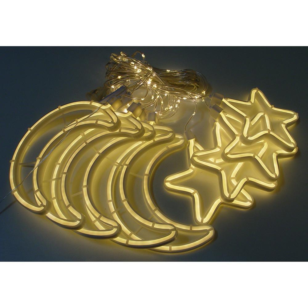 Фото 1 Гирлянда Xmas Copper curtain 7260 9WW-1, 3x0.7 м, желтый цвет свечения