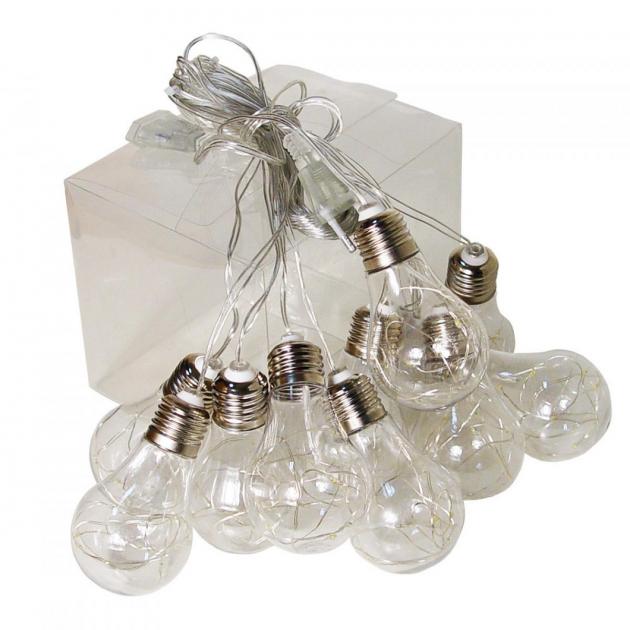 Гирлянда светодиодная Xmas Лампочка 7280 80М-2 10 LED 3 м Multicolor