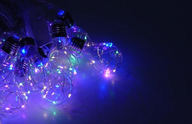 Фото 5 Гирлянда светодиодная Xmas Лампочка 7280 80М-2 10 LED 3 м Multicolor