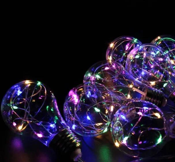 Гирлянда светодиодная Xmas Лампочка 7280 80М-2 10 LED 3 м Multicolor
