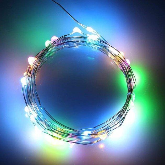 Гирлянда Xmas 200 Led Капля росы 20M Мультицветная 220V