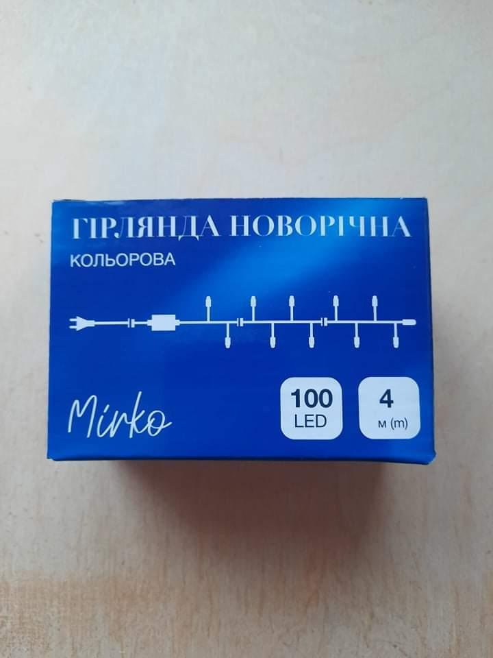 Фото 4 Гирлянда светодиодная Mirko 100 Led 4 м мультицвет