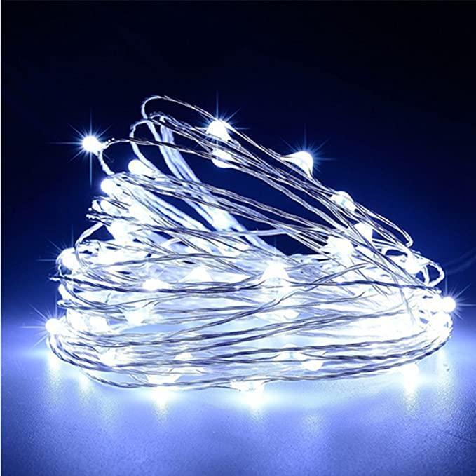 Фото 2 Гирлянда Xmas 200 Led Капля росы 7247 20 м белая